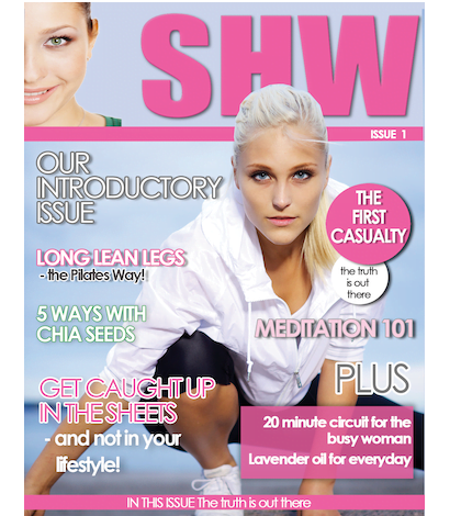 Smart Healthy Women Magazine Issue 1 cover