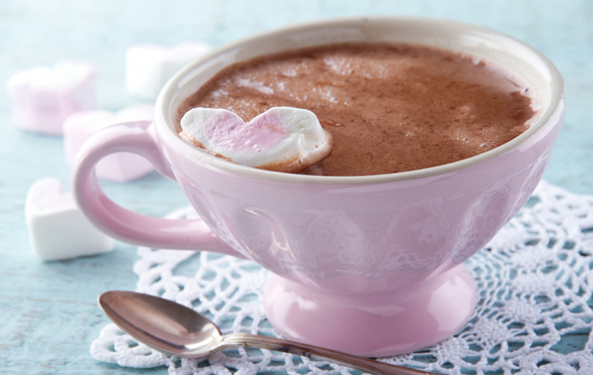 Hot spiced chocolate